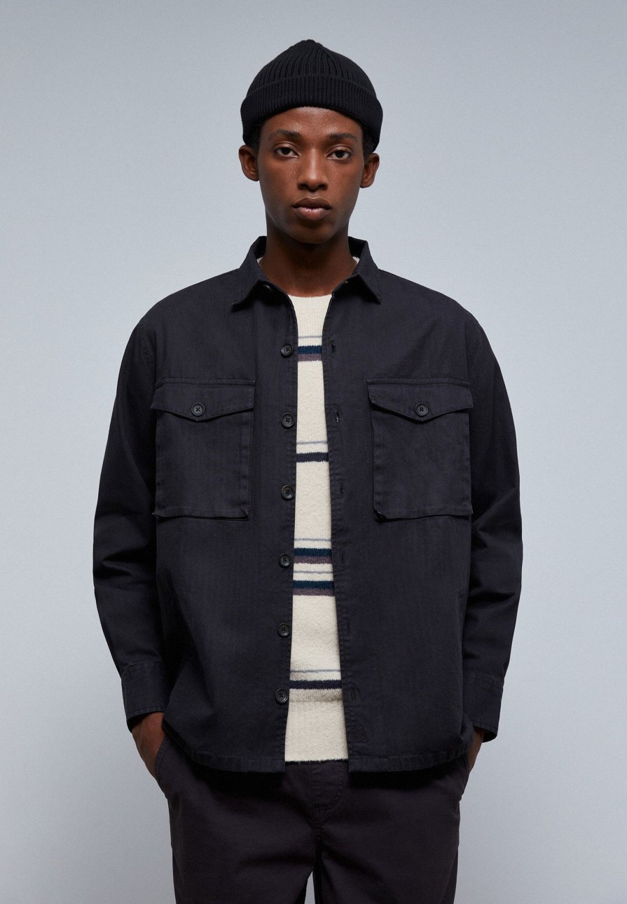 New scalperscompany Overshirt With Pockets