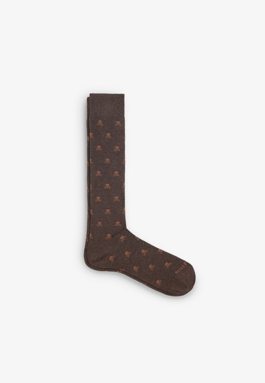 New scalperscompany All-Over Skulls Socks