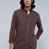 Hot scalperscompany T-Shirt With Pocket And Button-Down Collar