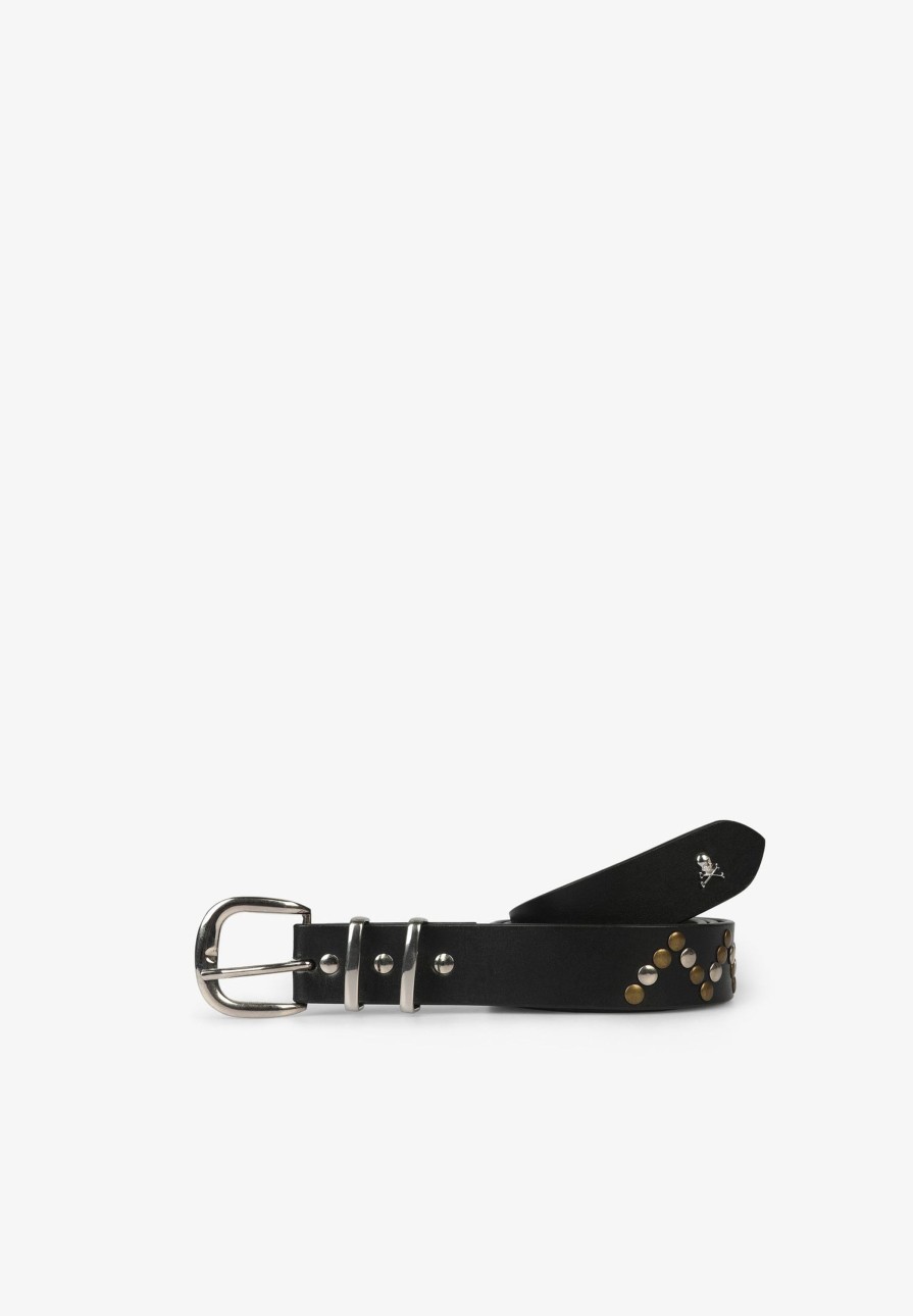 Online scalperscompany Belt With Two-Tone Studs