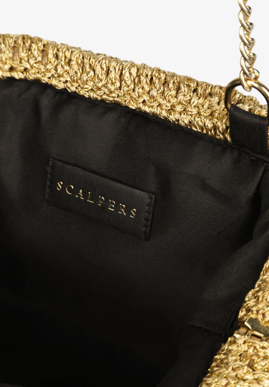 Hot scalperscompany Crochet Bag Gold