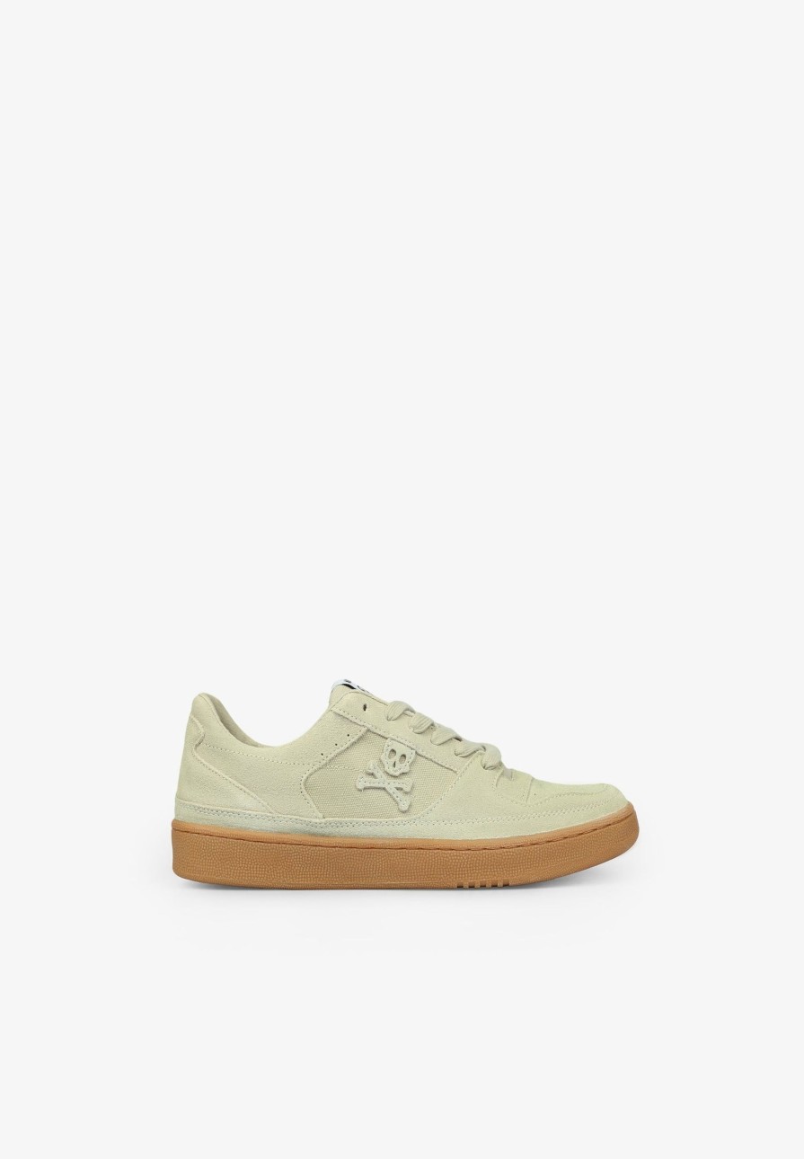 Wholesale scalperscompany Low Top Suede Sneakers