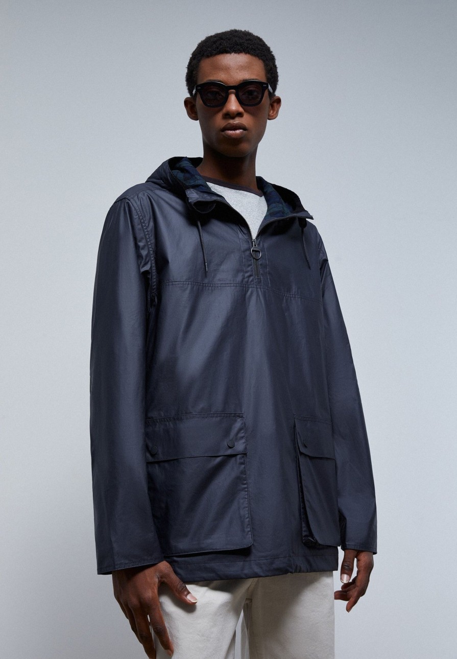 New scalperscompany Premium Zip Collar Jacket Navy