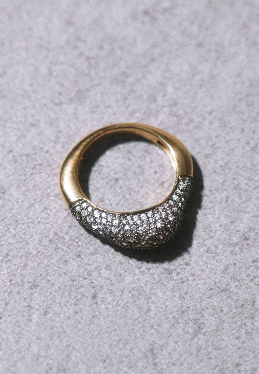 Clearance scalperscompany Pave Duna Ring Pdpaola X Scalpers