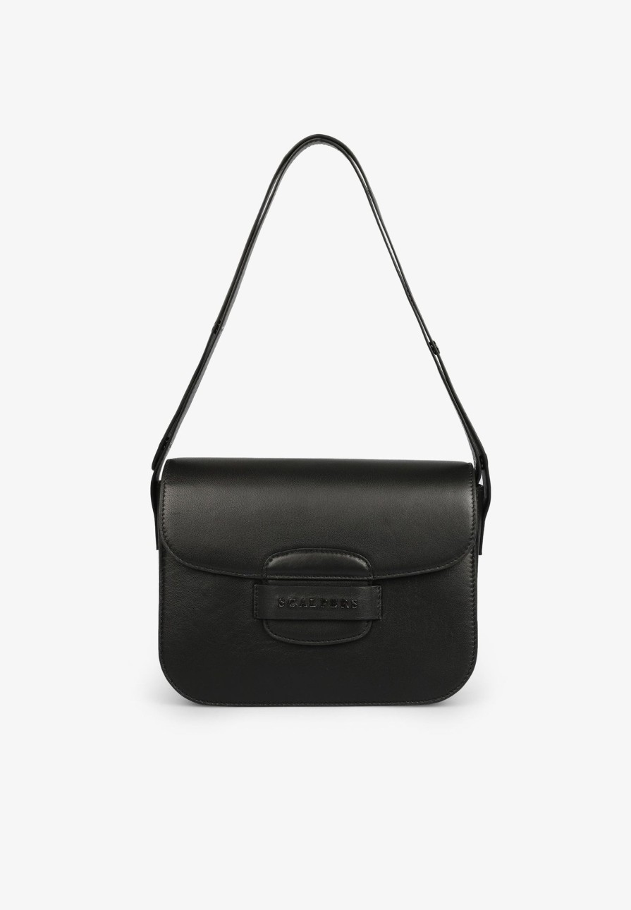 New scalperscompany Leather Bag With Zip Detail