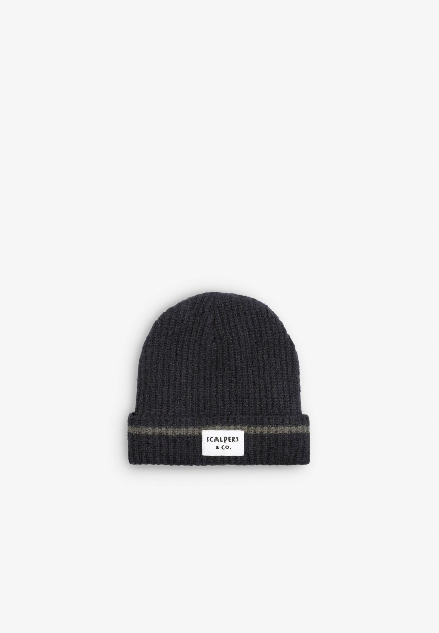 New scalperscompany Striped Knit Hat