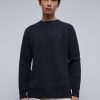 Wholesale scalperscompany Textured Sweater With Raglan Sleeves