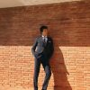 New scalperscompany Navy Blue Suit Navy Spike