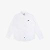 Clearance scalperscompany Oxford Shirt With Button-Down Collar White