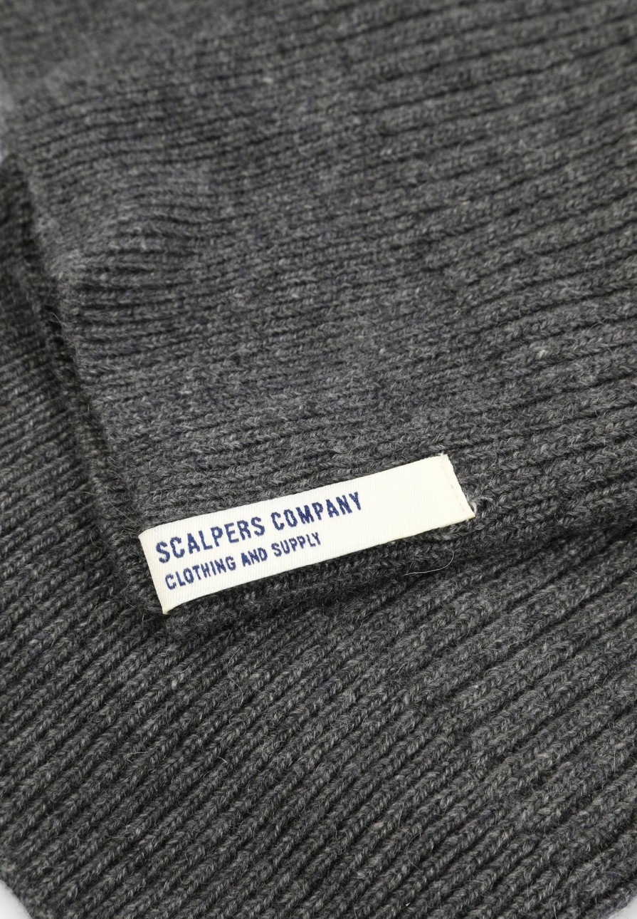 New scalperscompany Ribbed Knit Scarf