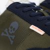 Clearance scalperscompany Basic Skull Sneakers Khaki