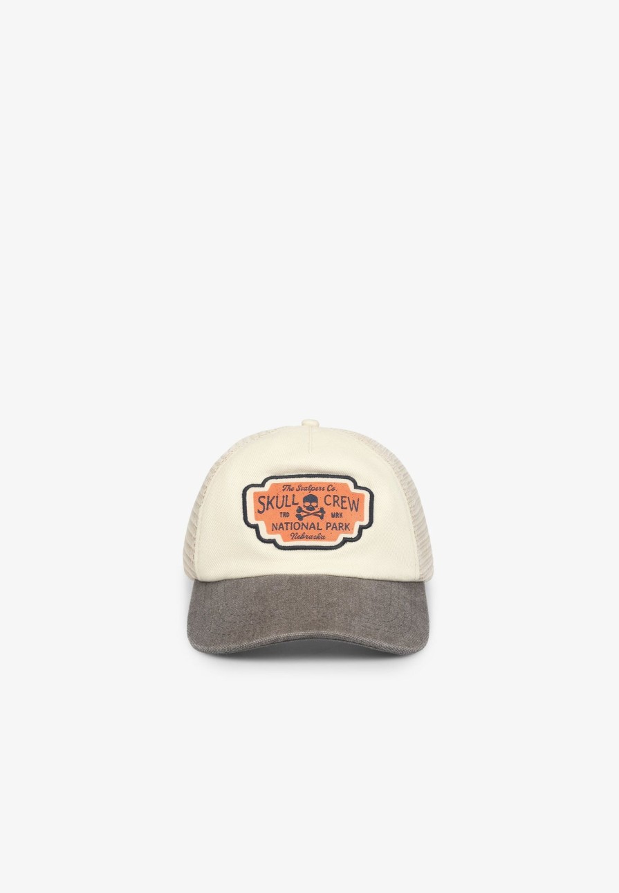 Online scalperscompany Trucker Cap With Patch