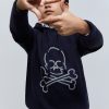 Best scalperscompany Skull Knit Sweater