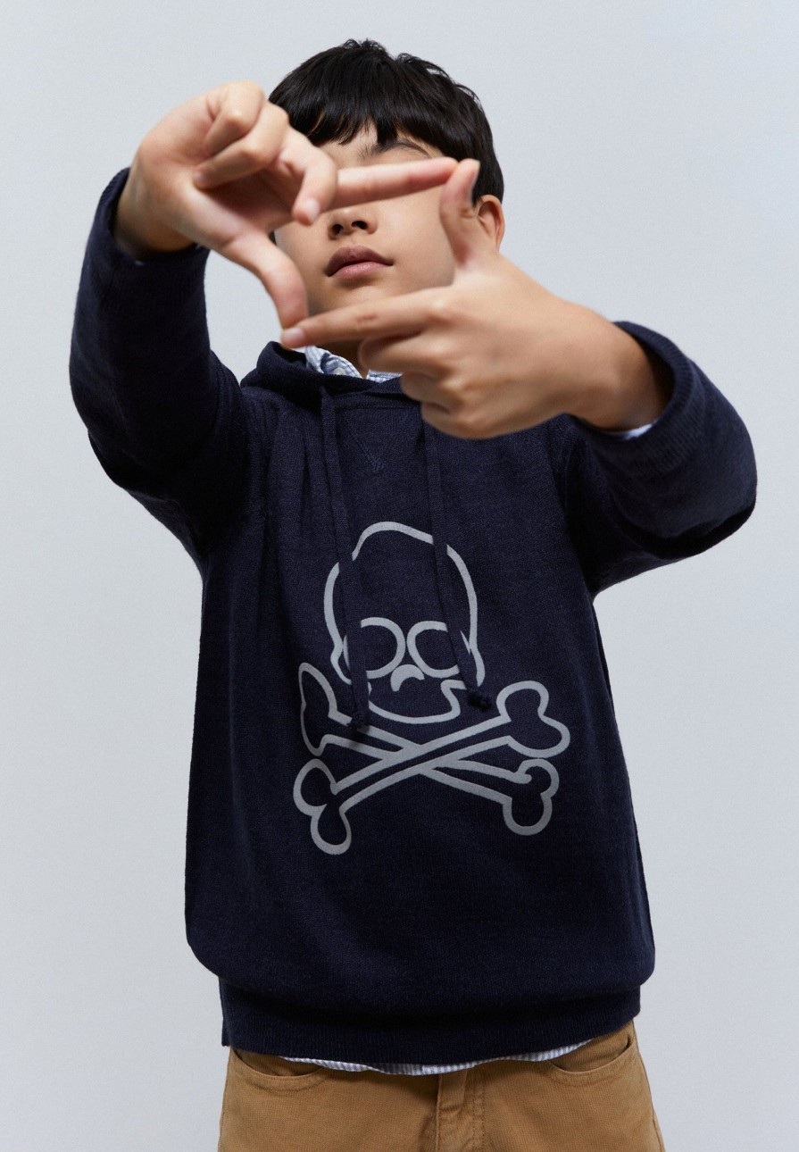 Best scalperscompany Skull Knit Sweater