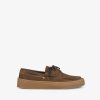 Online scalperscompany Wide Sole Split Suede Boat Shoes