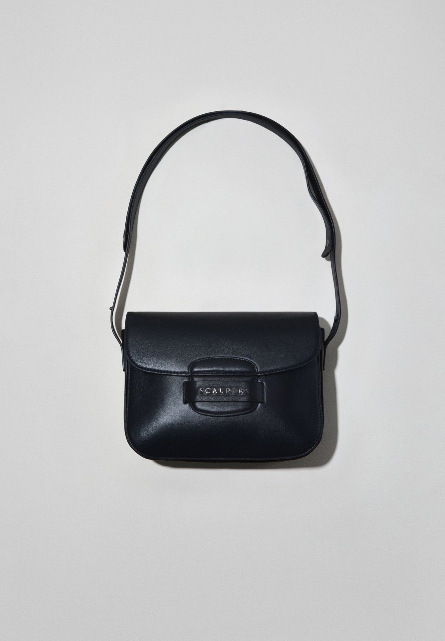 Clearance scalperscompany Leather Bag With Zip Detail