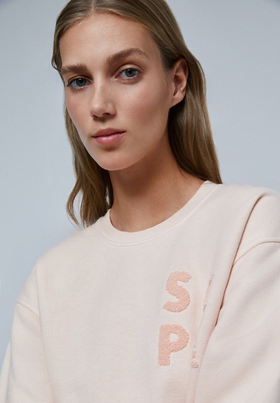 New scalperscompany Scalloped Logo Sweatshirt