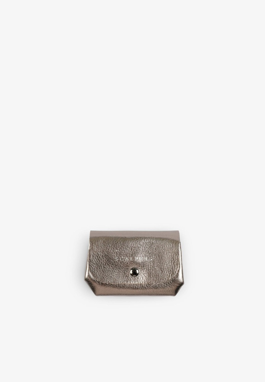 Wholesale scalperscompany Metallic Leather Purse