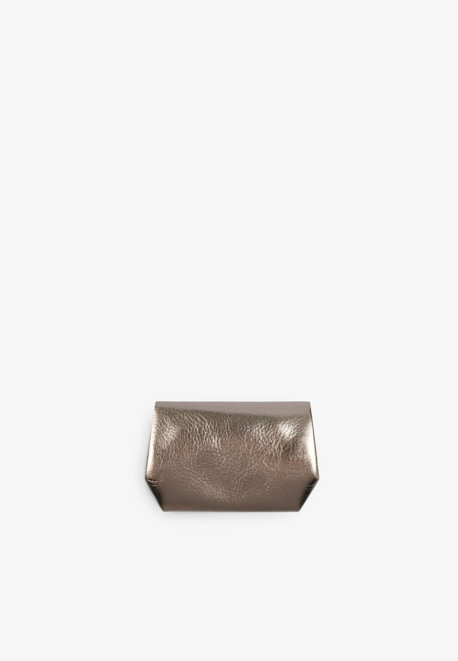 Wholesale scalperscompany Metallic Leather Purse