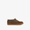 Clearance scalperscompany Split Suede Boat Shoes Brown