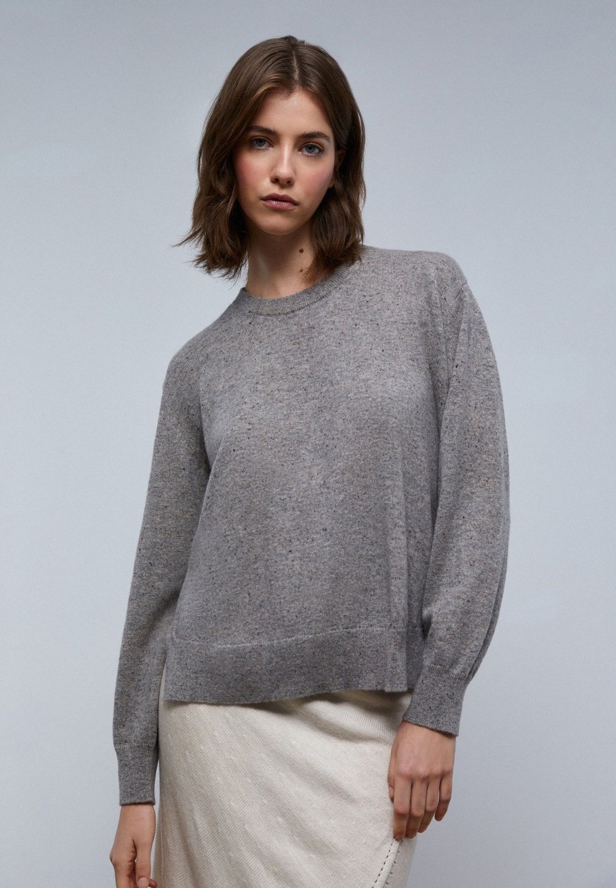 New scalperscompany Cashmere Round Neck Sweater