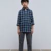 Clearance scalperscompany Tartan Polo Shirt Green Check