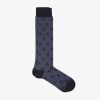 Best scalperscompany Socks With All-Over Skull Print Navy