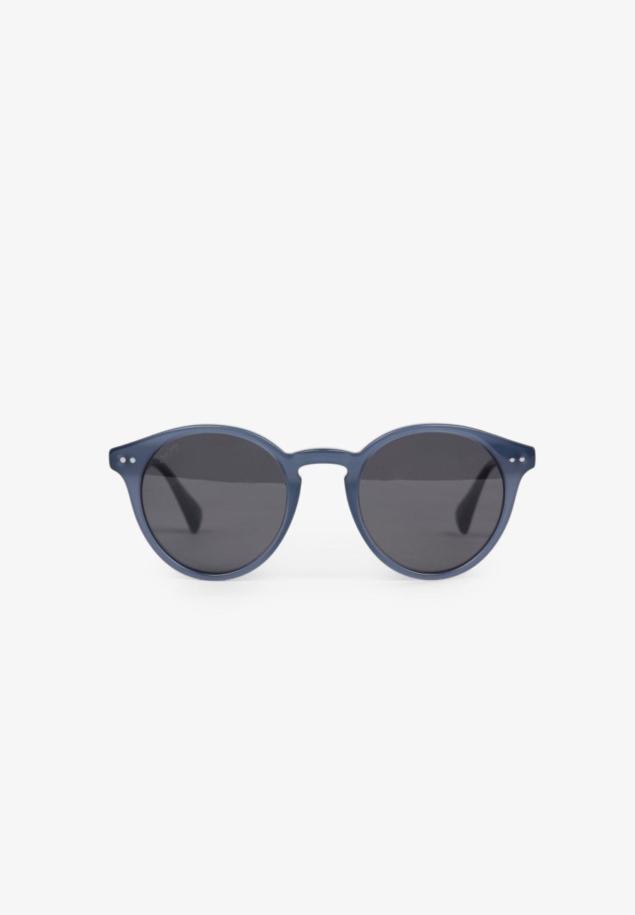 Best scalperscompany Round Sunglasses Blue