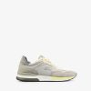 Best scalperscompany Front Suede Detail Sneakers Light Grey