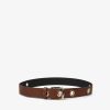 Online scalperscompany Leather Belt With Eyelets