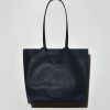 New scalperscompany Leather Tote Bag