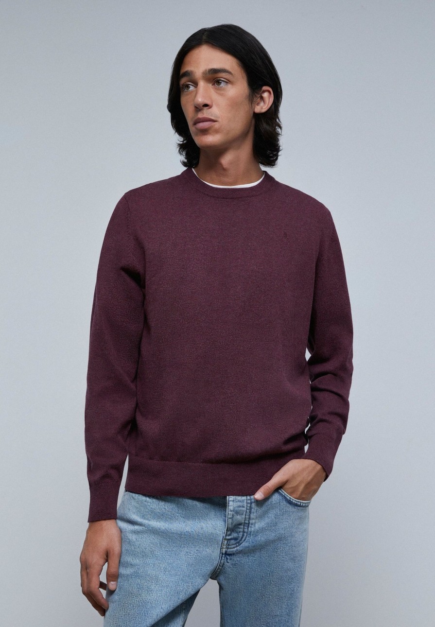 Best scalperscompany Round Neck Sweater With Skull