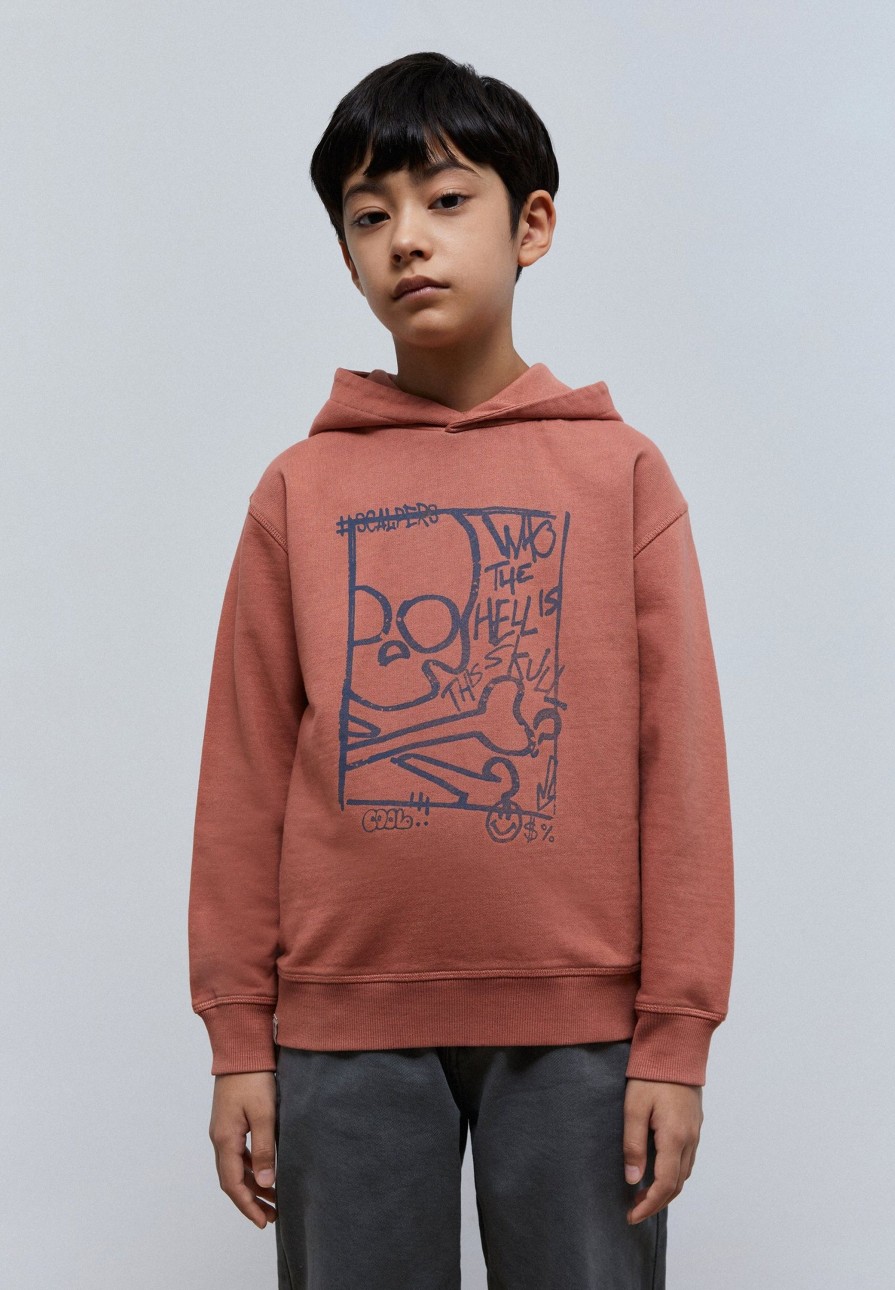 Wholesale scalperscompany Hoodie With Front Print