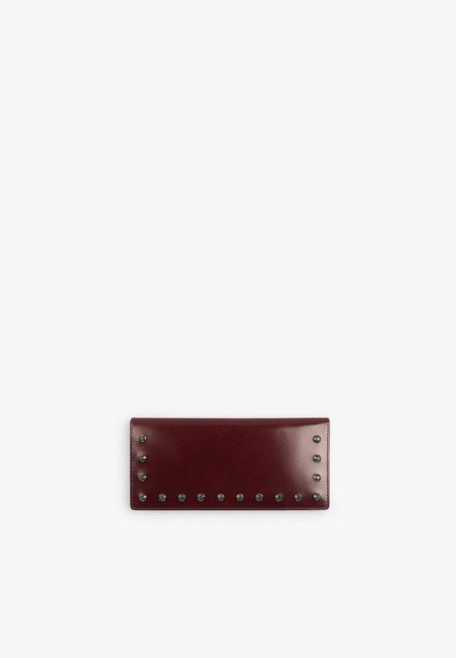 Hot scalperscompany Leather Wallet With Studs