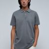 Online scalperscompany Basic Polo Shirt With Skull Detail