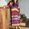 New scalperscompany Tie-Dye Tunic Dress Multicolor