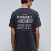 Best scalperscompany Faded Print T-Shirt