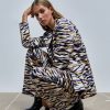 New scalperscompany Animal Print Blazer Multicolor