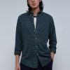 Clearance scalperscompany Check Shirt With Matching Skull