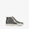 Hot scalperscompany High Top Metallic Studded Sneakers