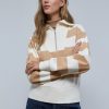 Clearance scalperscompany Zip Neck Sweatshirt