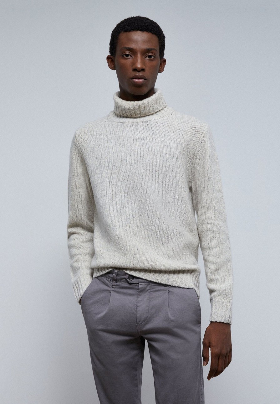 Online scalperscompany High Neck Blend Sweater