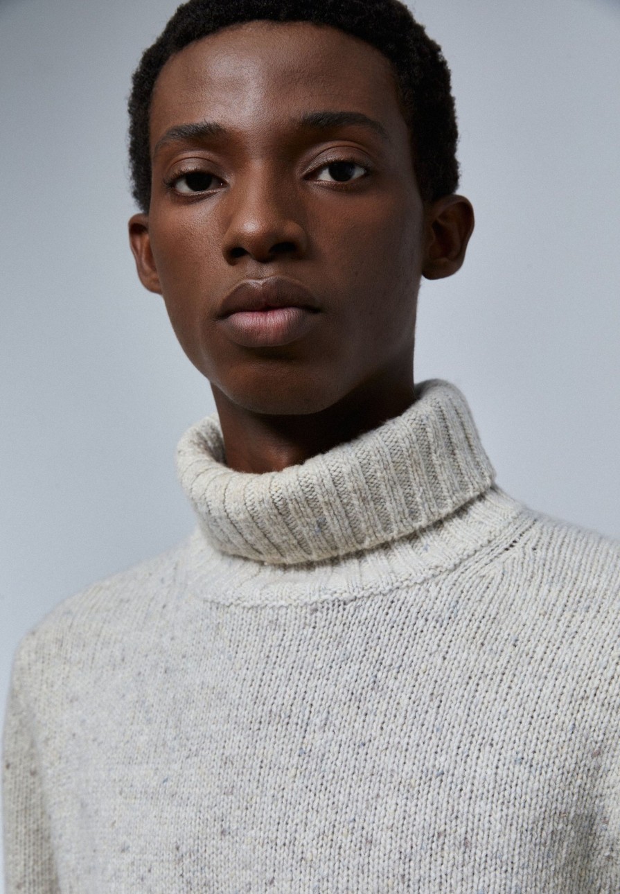 Online scalperscompany High Neck Blend Sweater