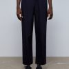 Clearance scalperscompany Premium Cropped Drawstring Trousers Navy