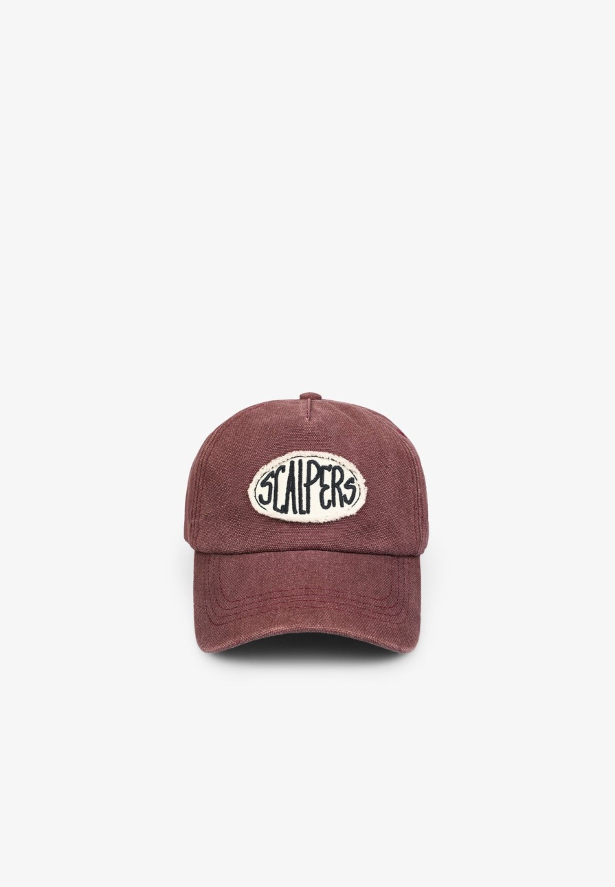 Online scalperscompany Cap With Logo Patch