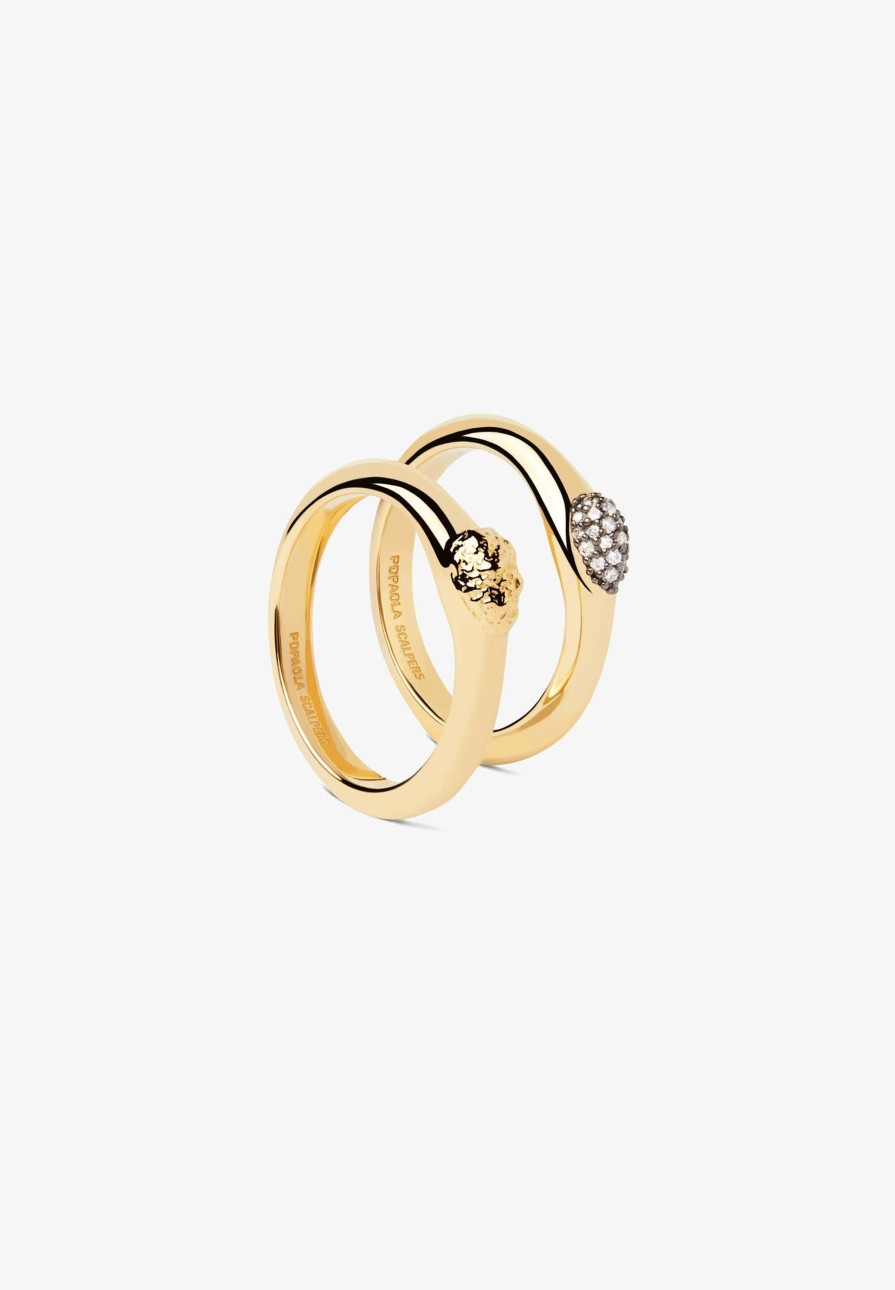 Online scalperscompany The Rocks Ring Set Pdpaola X Scalpers