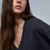 Best scalperscompany Cashmere Knit Sweater Dark Grey