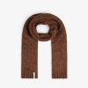 New scalperscompany Plain Knit Scarf