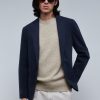 Best scalperscompany Casual Cotton Blazer Navy