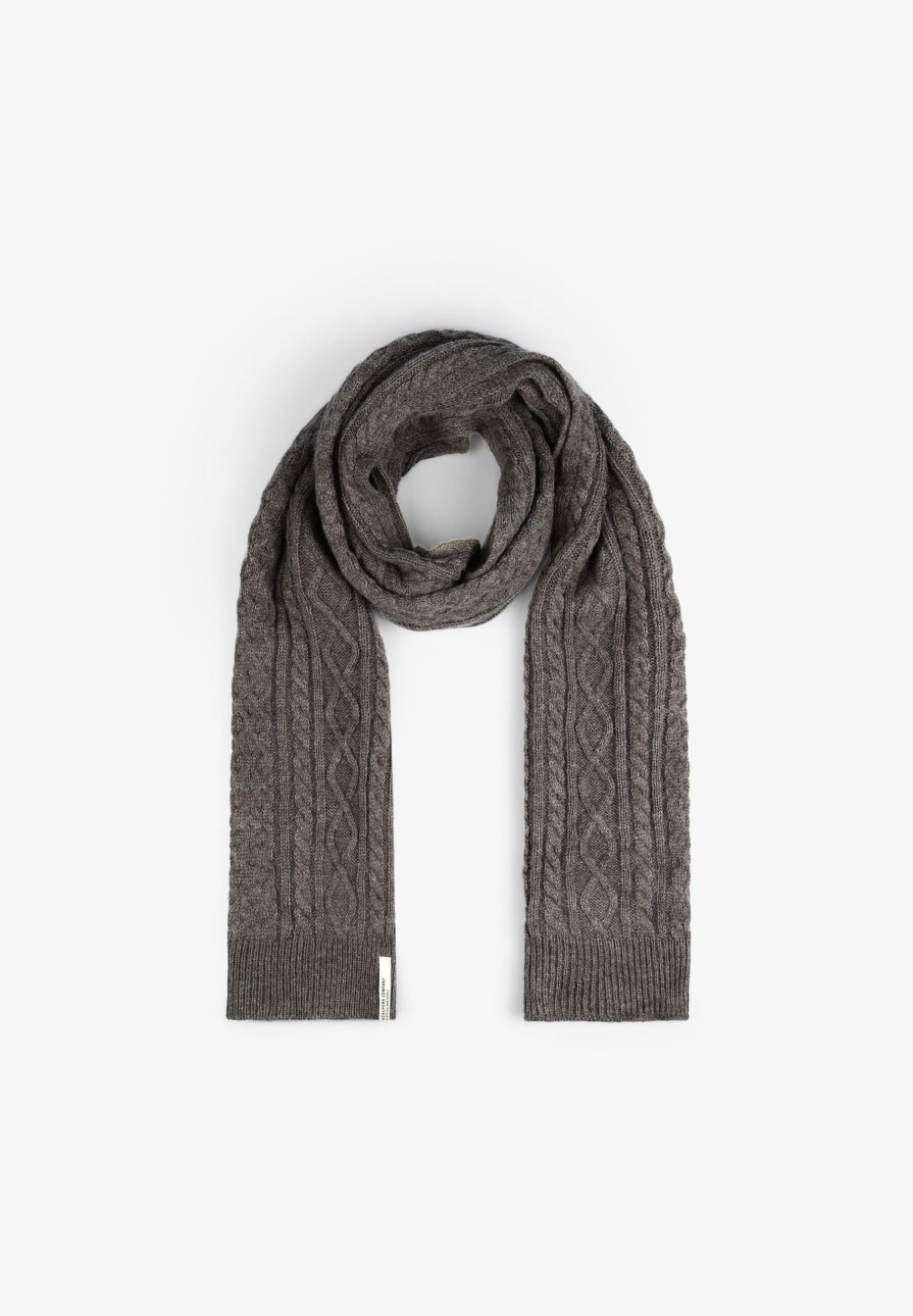 New scalperscompany Cable-Knit Scarf